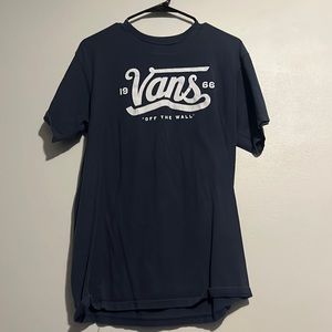 Navy blue vans t-shirt